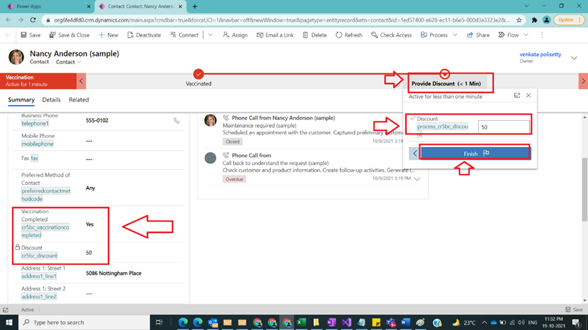 Understand BPF Stages and Data Steps in Dynamics CRM
